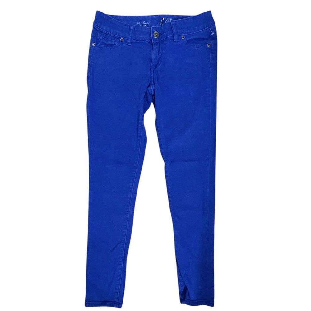 Women’s Blue Skinny Jeans The Limited Size 0 Stretch High Rise